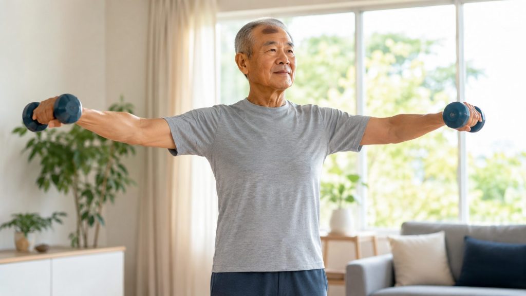 Why Arm Strength Matters for Fall Prevention Exercises